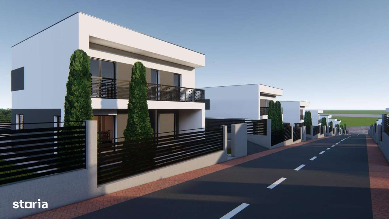 Proiect nou! CANALIZARE! Incalz in pard! Vila 4 camere Miroslava - Imagine principală: 2/6