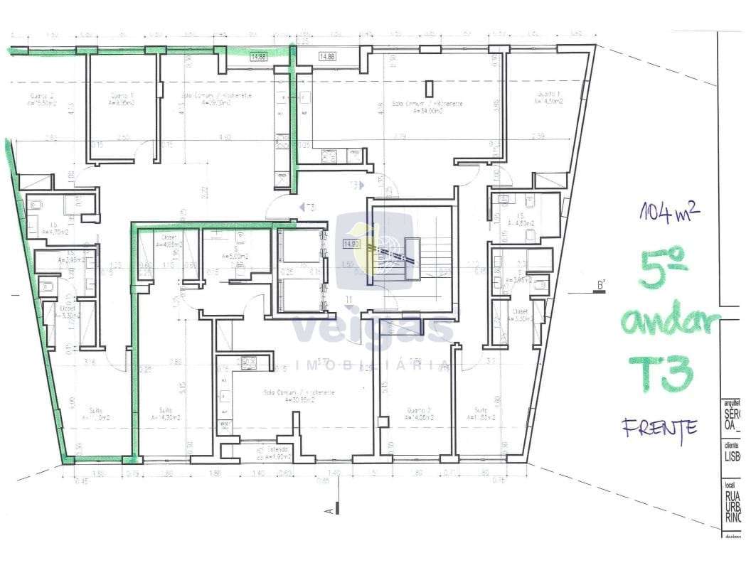 T3 - Novo Empreendimento em Fitares - Lote 133-8