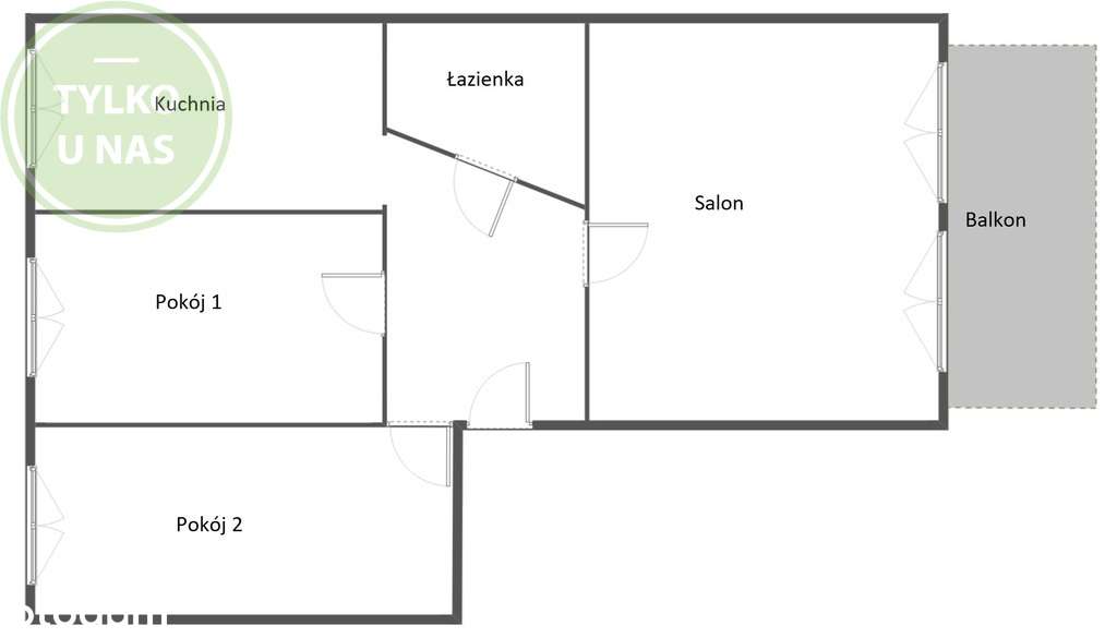 Bukowe, 3 pokoje, cegła, duży balkon-9