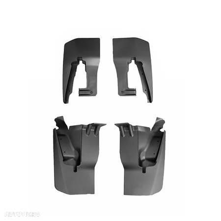 Set aparatori noroi Mercedes Sprinter 2006-2014, Punte simpla, Fata Spate,  4 buc. - 1