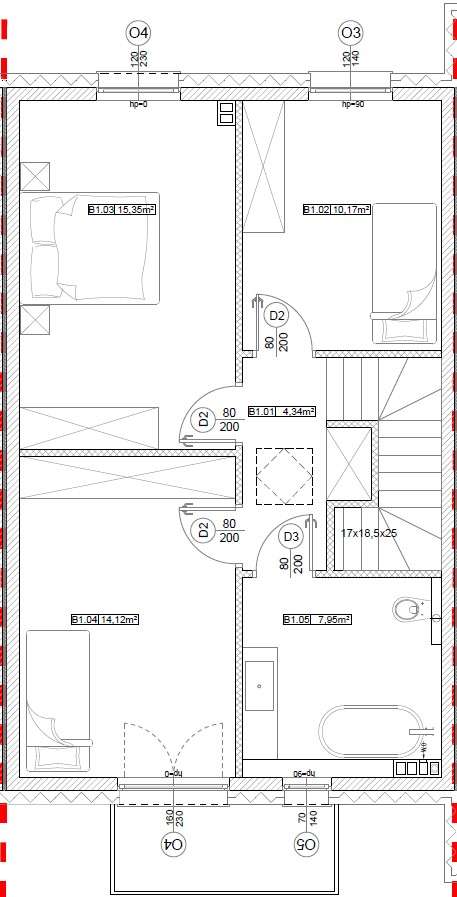 599000 zł - 4 pokojowy dom ok 105 mkw + ogród stan deweloperski-14