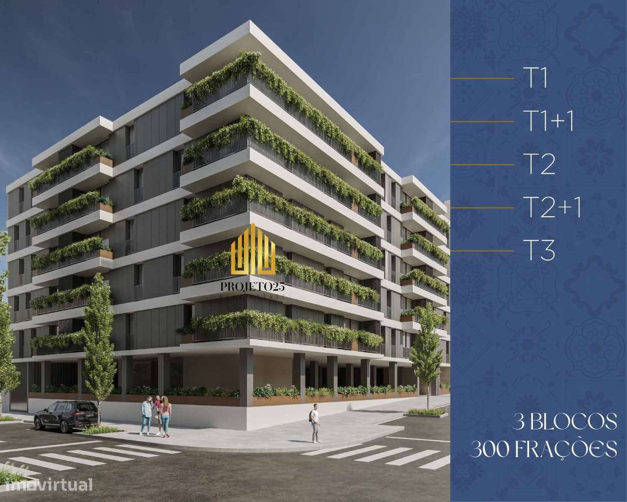 Apartamento T2 NOVO em Condº Reservado ao Jardim de Arca D'Água-Porto - Grande imagem: 2/12