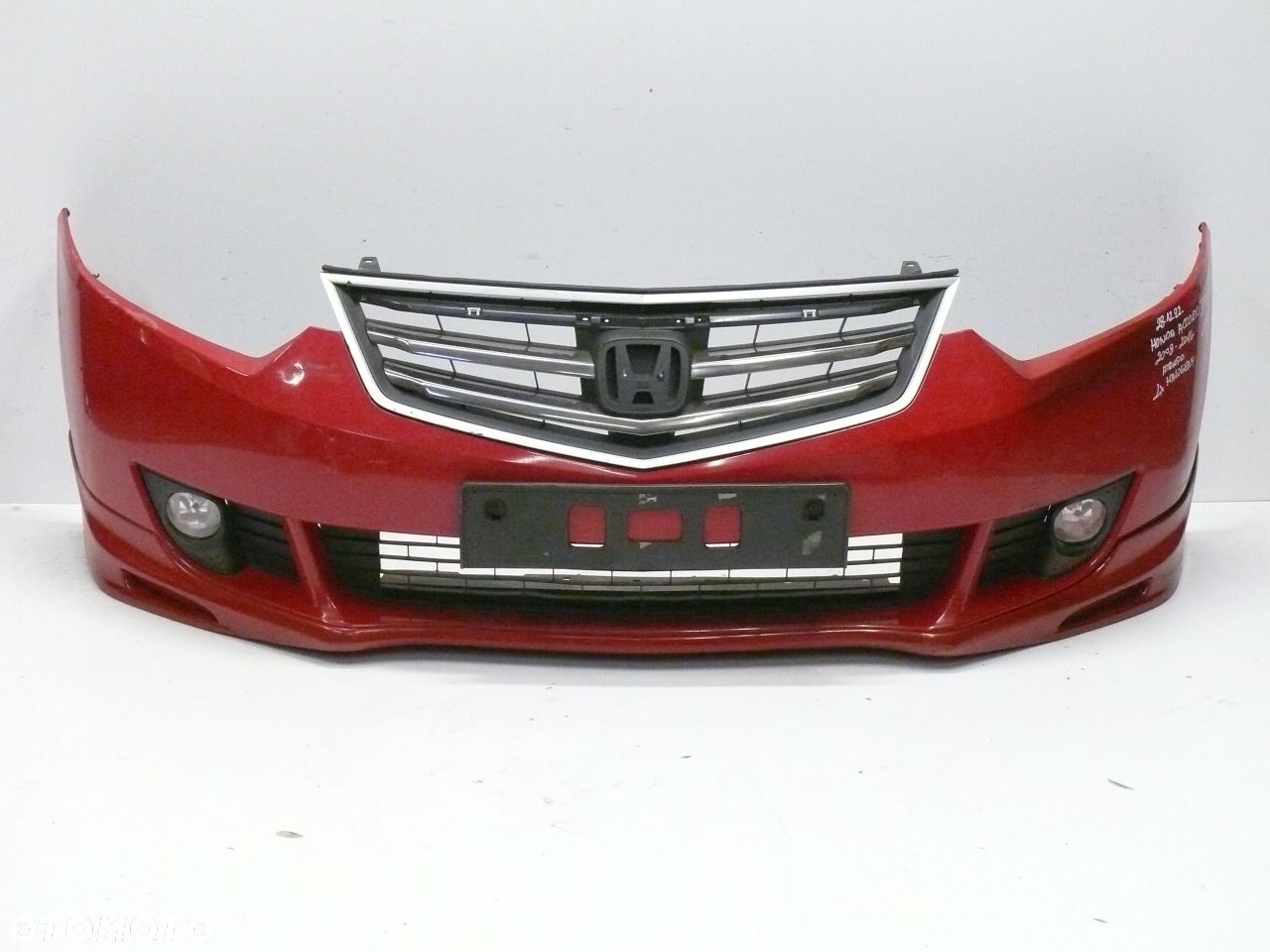 ZDERZAK PRZEDNI HONDA ACCORD VIII 8 2008 2016 GRILL HALOGENY - 1