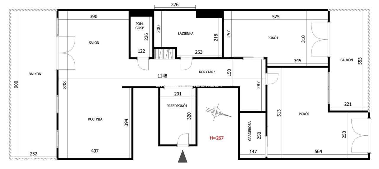 Dwie sypialnie na Ludwinowie, inwestycja z basenem - Pełny obrazek: 3/20