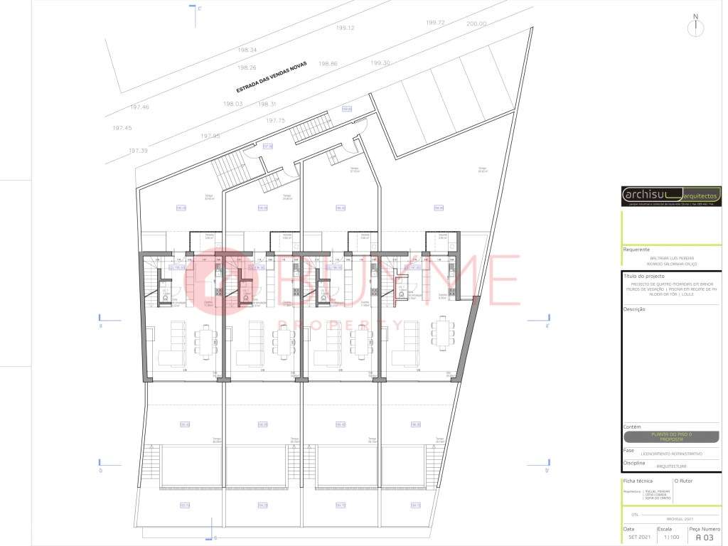 Terreno com projeto aprovado para 4 moradias na Aldeia da Tor - Qui... - Grande imagem: 3/8