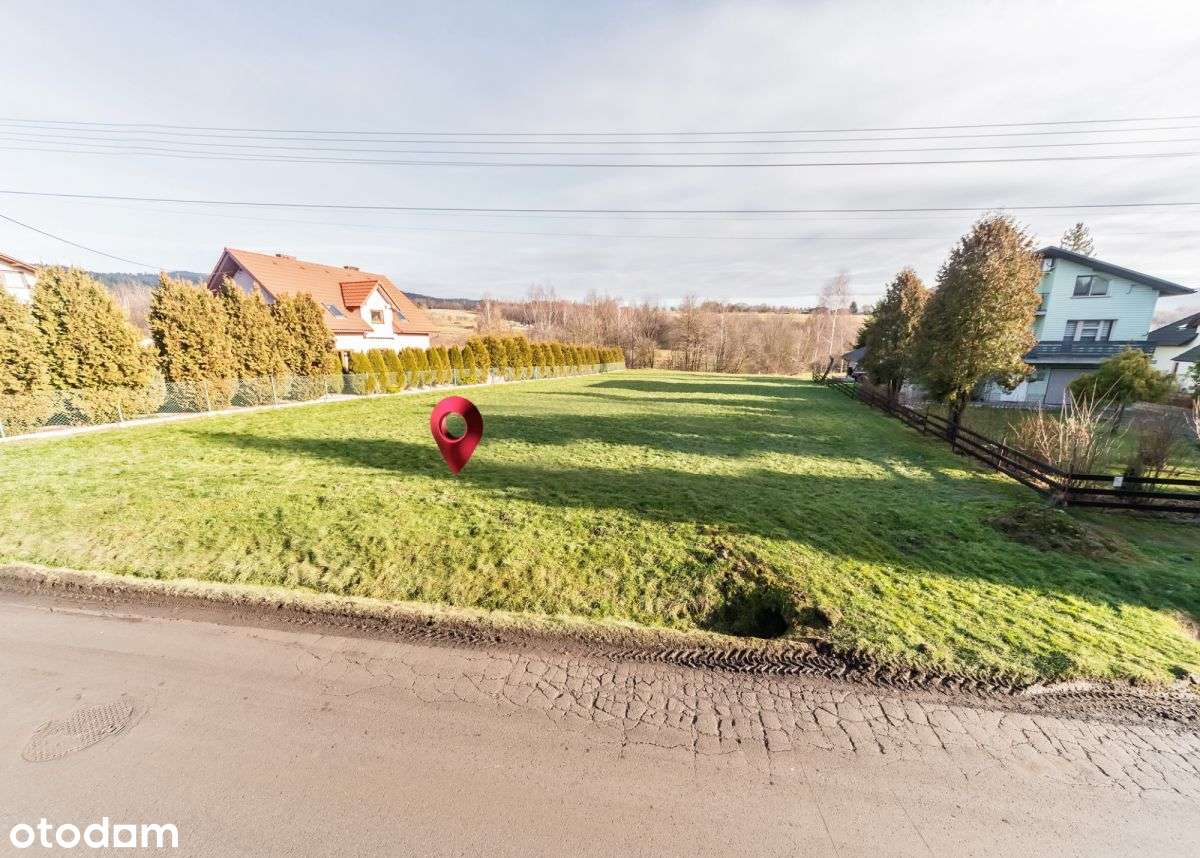 Świetnie położona działka, Beskidy-11