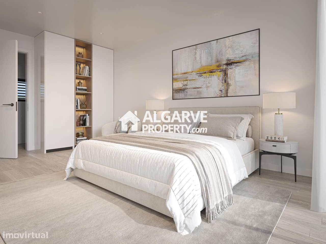 Moderna moradia V4 com Piscina e Jacuzzi junto da praia e da Marina de - Grande imagem: 4/19