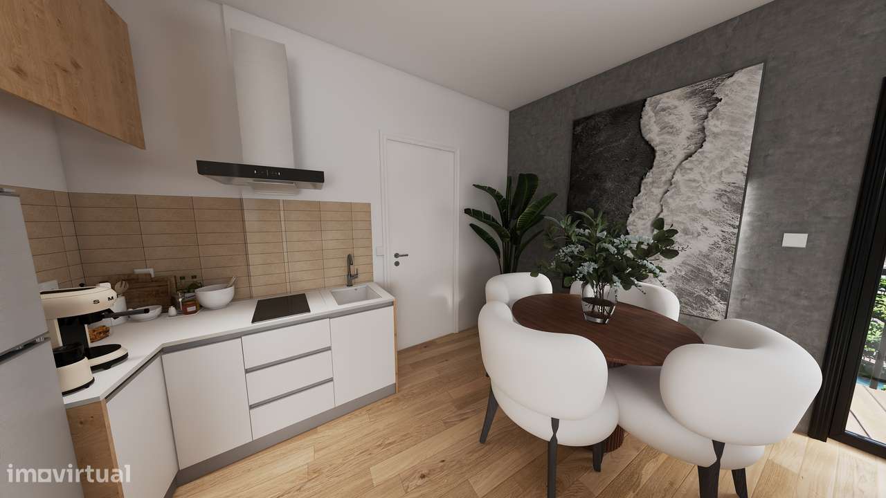 Apartamento T0 novo no Centro de Estarreja-13