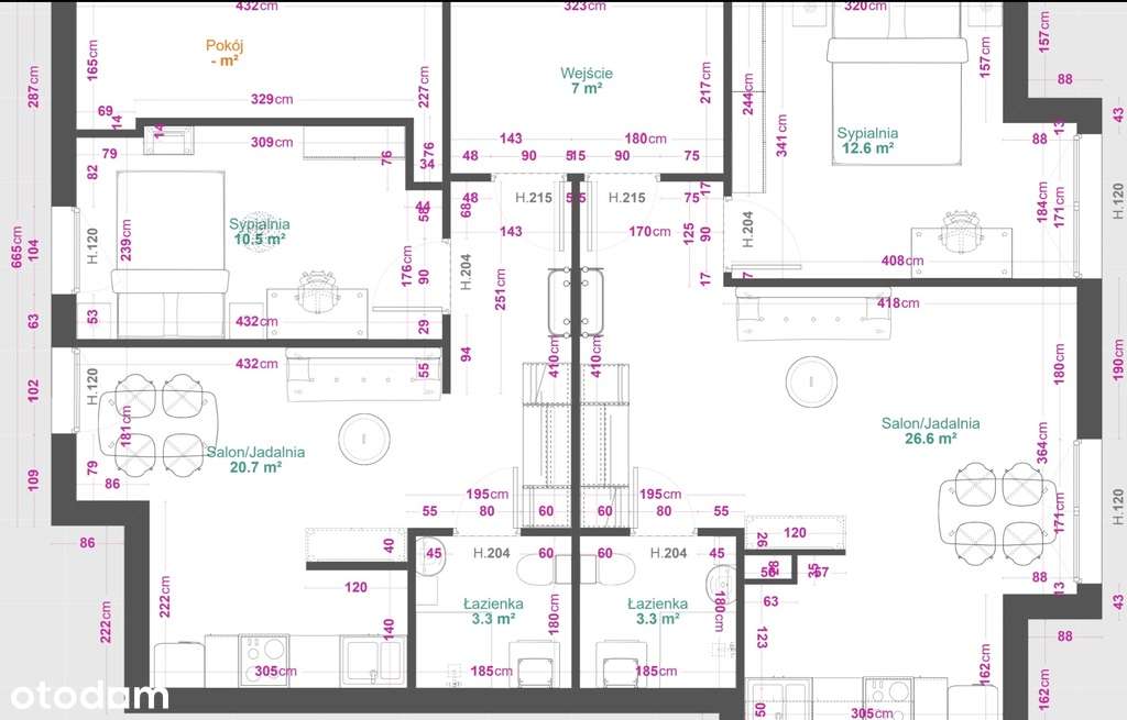 2 mieszkania na wynajem – zwrot po 11 latach !!!-8