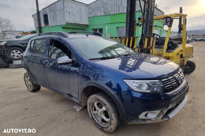 scaune fata bancheta scaune interior tapiterie usa portiera stanga dreapta fata spate Dacia Sandero 2 stepway facelift motor 1.5dci 90cp dezmembrez - 2