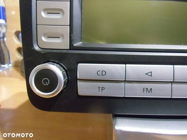 RADIO CD VOLKSWAGEN GOLF V TOURAN PASSAT B6 1K0035186t - 2