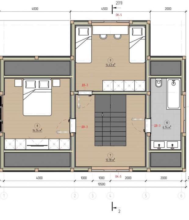 Casa de vanzare Daia Noua Sibiu la stadiul de proiect-11