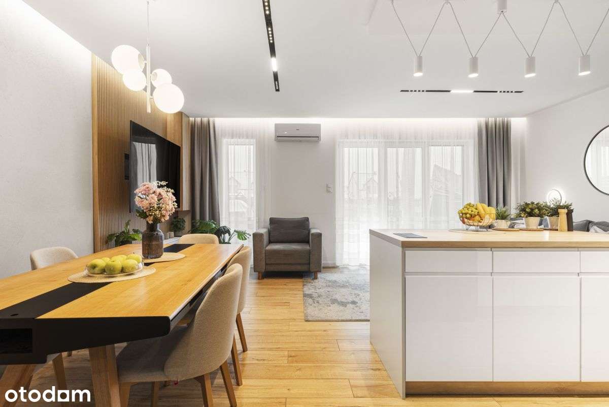 nowoczesny szereg z dużym zadbanym ogrodem - Pełny obrazek: 5/20