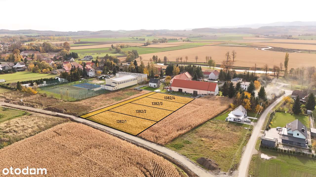 Działki budowlane 10-11,5 ara , Piława Dolna na sprzedaż - Pełny obrazek: 3/3