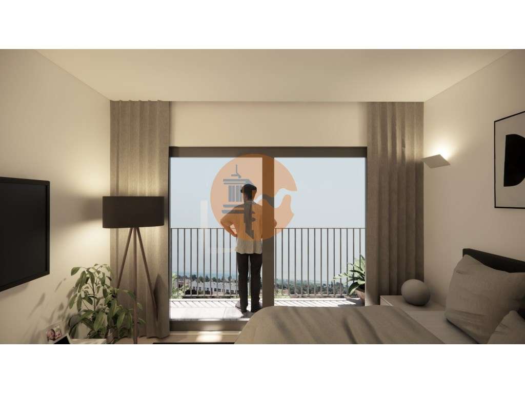 Apartamento novo T2 com elevador, garagem e vista mar! - Grande imagem: 3/38