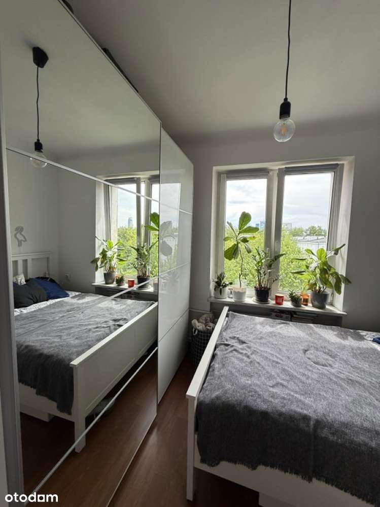 Muranów, 2 pokoje: niski czynsz, zieleń, blisko Starego Miasta i metra - Pełny obrazek: 3/12