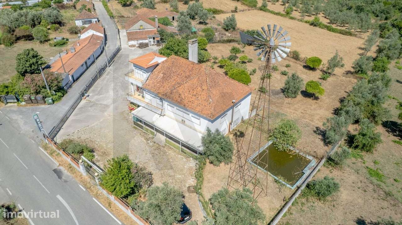 Quinta com 14.920m2 com Moradia T6 e Café em Tomar-51