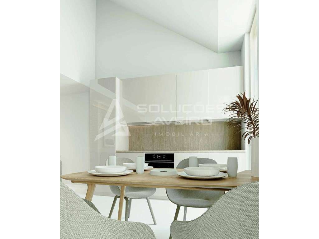 Apartamento T1 Novo - Centro de Aveiro - L.Garagem-1