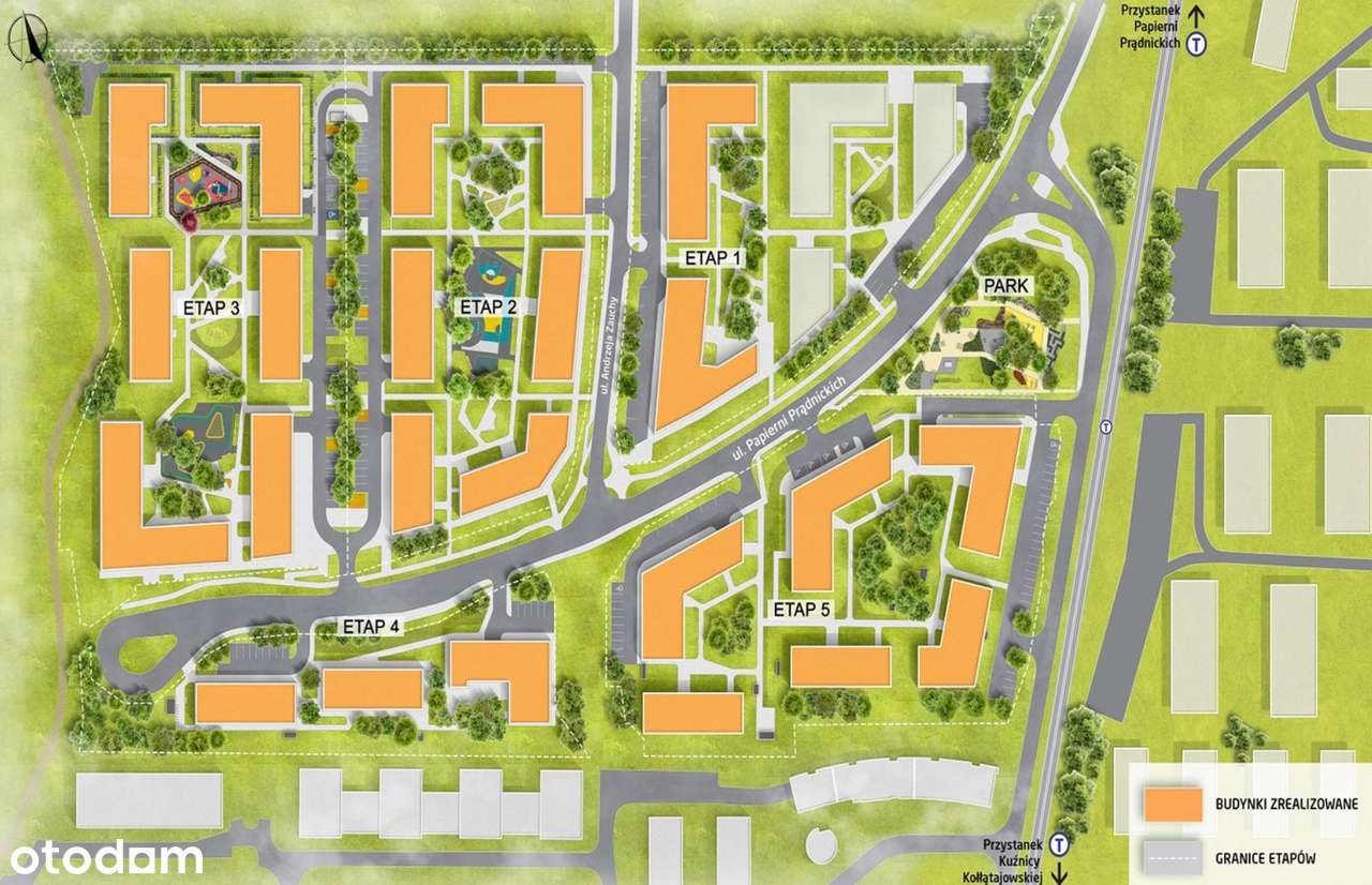 Mieszkanie widok na TATRY, Papierni Prądnickich 71 ,4-pokoje 78,48m2 - Pełny obrazek: 3/5