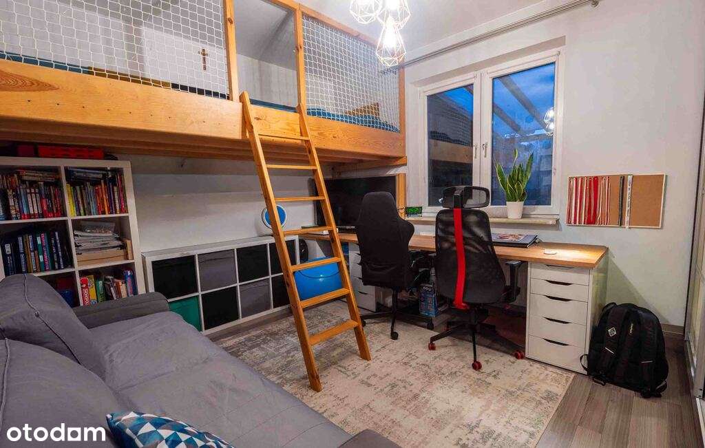 3 pok. z dużym tarasem i działką w centrum Marek-7