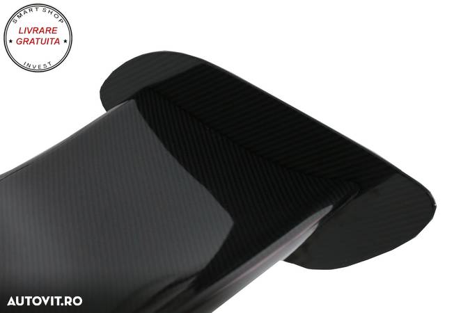 Eleron Spoiler Universal Reglabil GT Design Carbon Film- livrare gratuita - 5