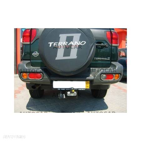 Carlig de remorcare pentru Nissan TERRANO - 3/5usi. ( R20 ) - sistem fix - din 1993 pana 2005 - 7
