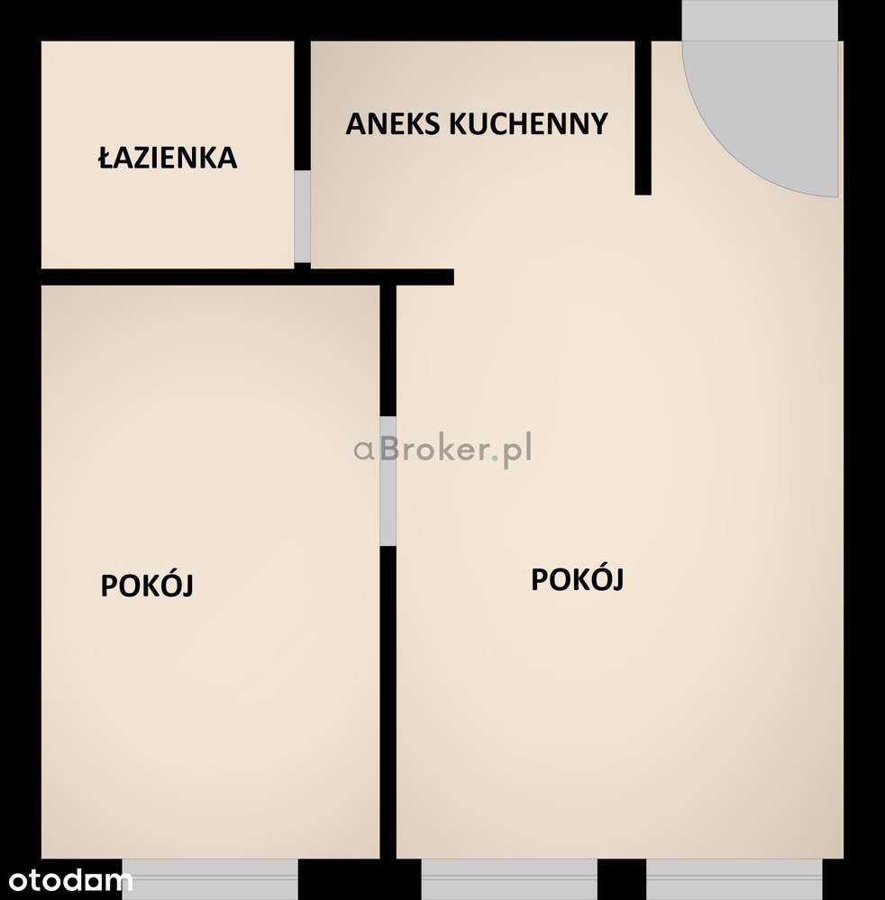Dwupokojowe mieszkanie 36m2 - Pełny obrazek: 4/8