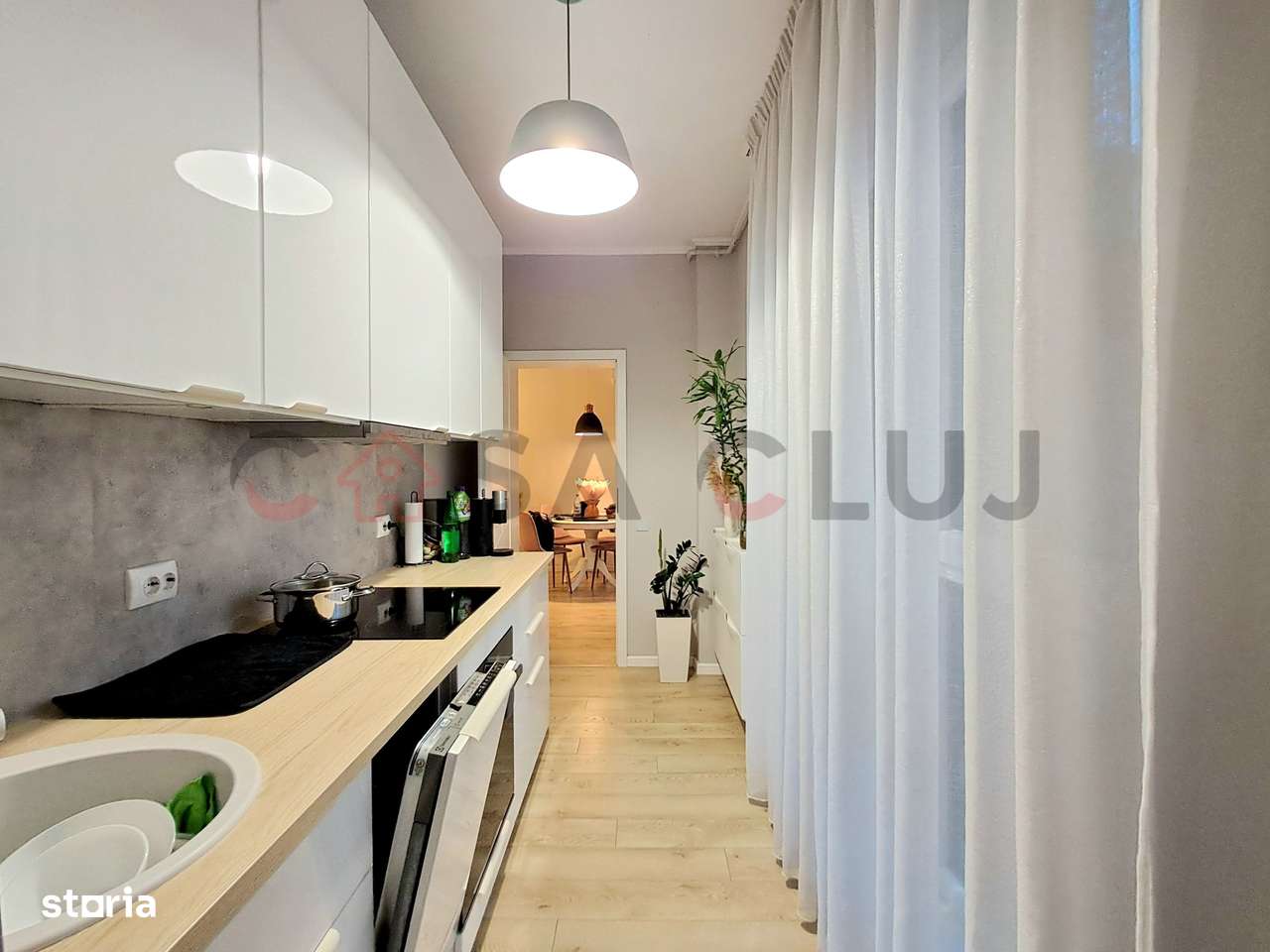 2 camere, Etaj 2, Bloc Nou, Central!!-6