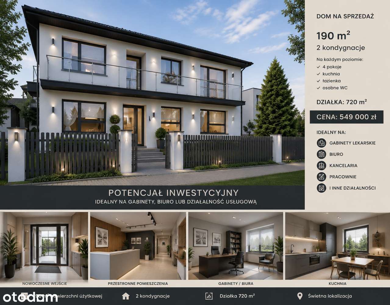 Dom Zawiercie 180 m2-potencjał inwestycyjny !