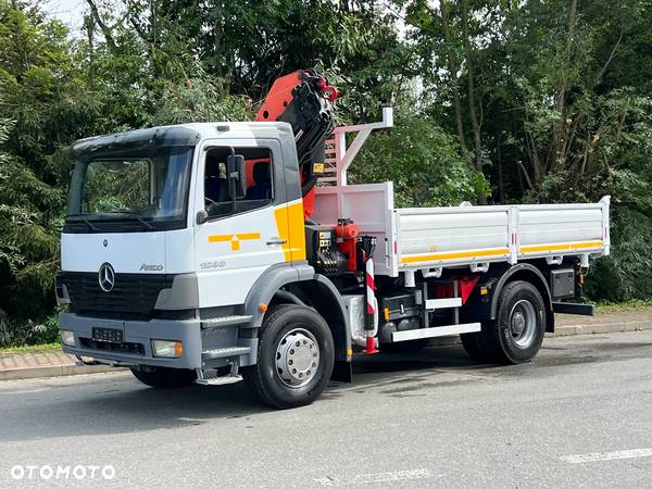 Mercedes-Benz MERCEDES ATEGO 1833 Kiper Wywrotka 4x2 Kran PALFINGER PK 12500 BARDZO DOBRY STAN - 33