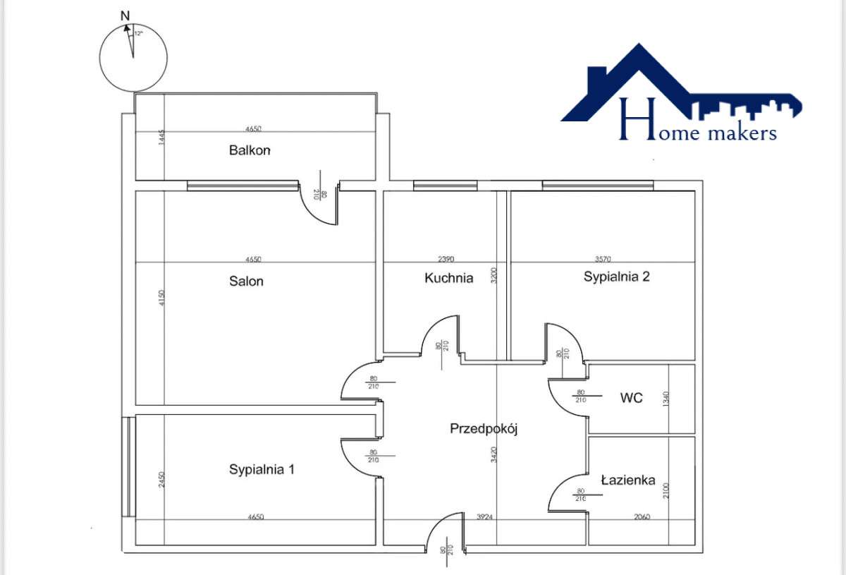 Ulica Dynarska 3 pokoje, 68,79 m²-16