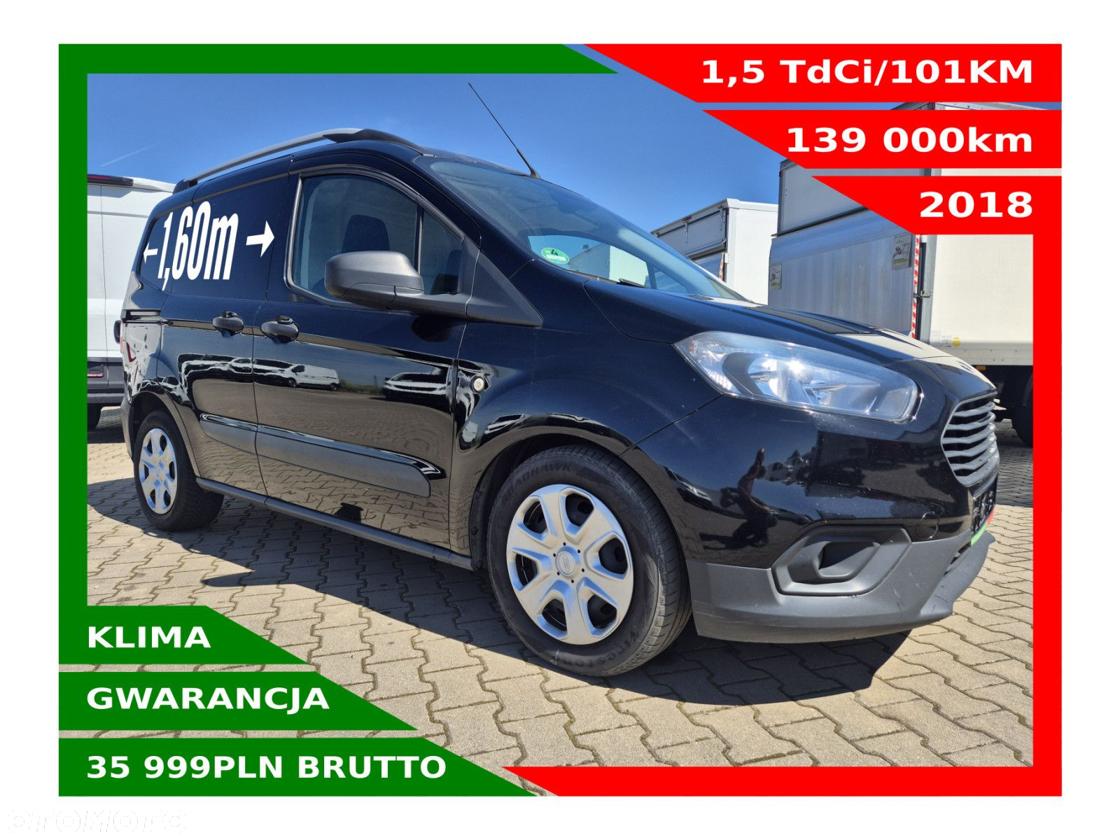 Ford Transit Courier *35999zł BRUTTO* 1,5 TdCi/101KM - 2