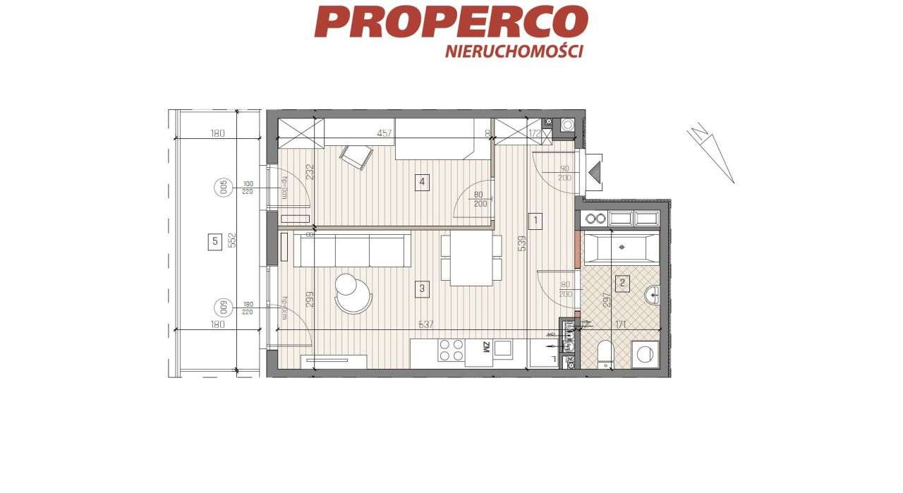 Mieszkanie 2 pok., 37,50m2, 2p, Jędrzejów-11