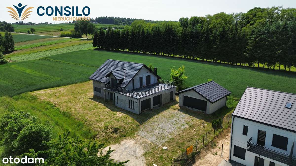 Energooszczędny dom 231m2 + Bud. garażowy-0