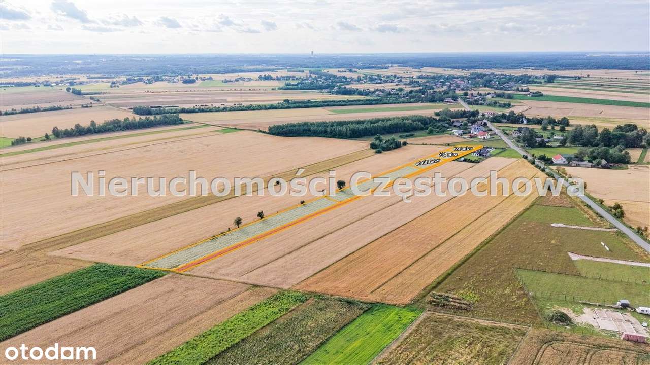 Działka na sprzedaż, Mstów-2