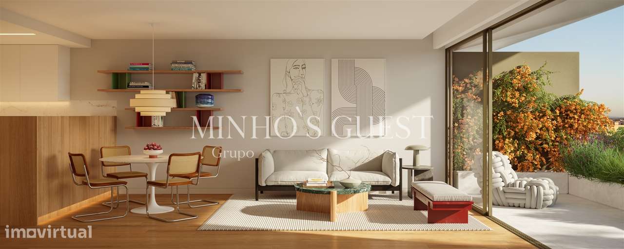 Apartamento T3 com Vista Mar e Jardim Privativo – Vila do Conde-4