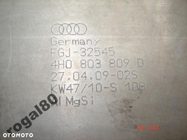 AUDI A8 4H0803809 D ŁAPA WSPORNIK ROZPURKA 4.2TDI - 3