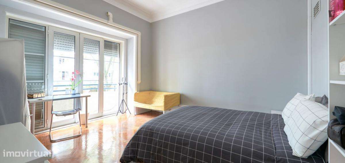 Quarto - localizado em Saldanha Lisbon - Grande imagem: 3/6