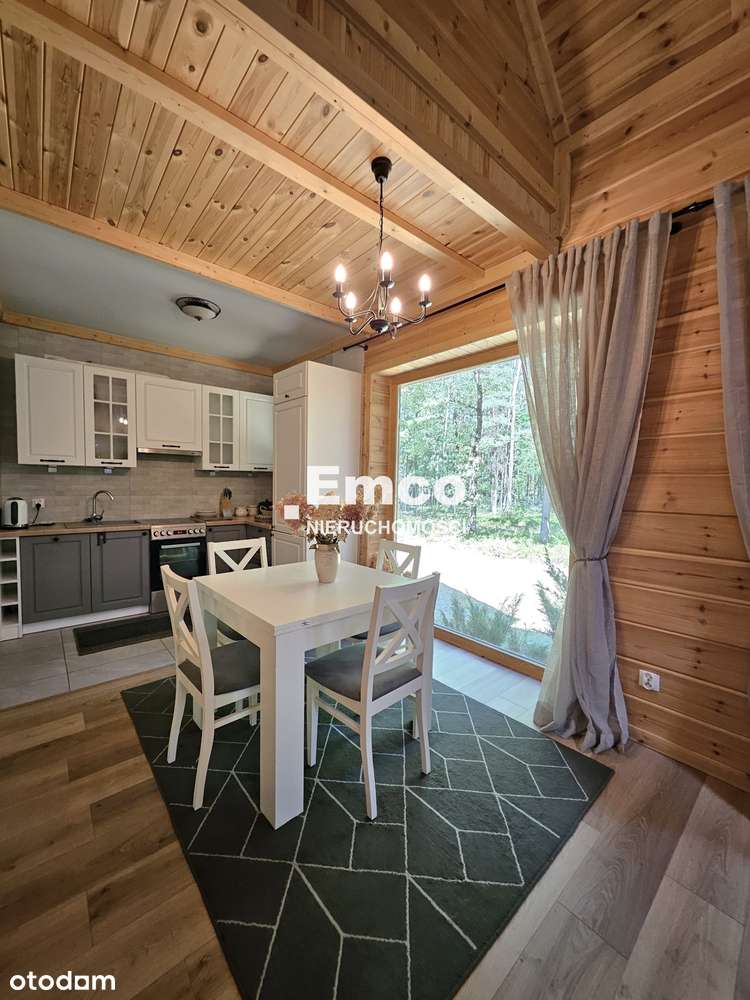 Klimatyczny dom 187 m2, na pięknej, zalesionej działce 5000 m2-9