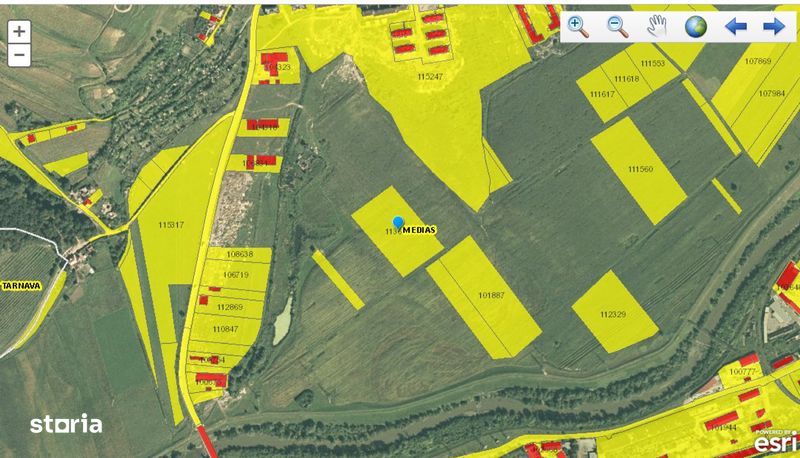 Teren intravilan 13.700 mp Medias