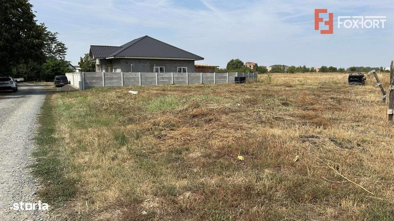 COMISION 0% Teren intravilan 610 mp, si front de 31 ml, Giroc - Imagine principală: 3/4