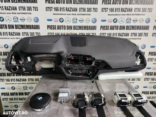 Plansa Bord Kit Airbag Bmw X3 X4 G01 G02 Volan Stanga An 2017-2018-2019-2020-2021-2022-2023 Dezmembrez Bmw G01 M Packet - 3