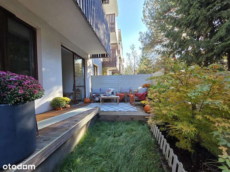 Mieszkanie na Bielanach z dwoma ogródkami i tarasem - Pełny obrazek: 4/20