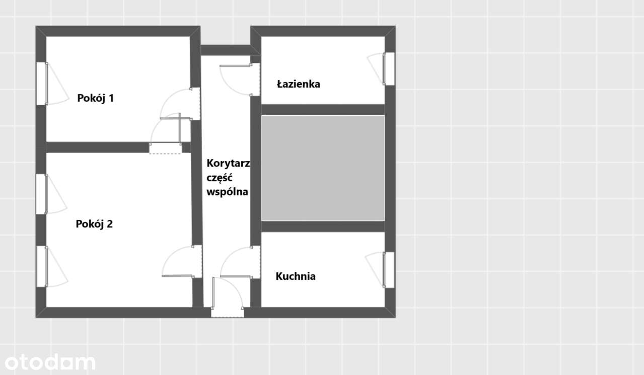2 pokojowe mieszkanie z niskim czynszem na parterze-19