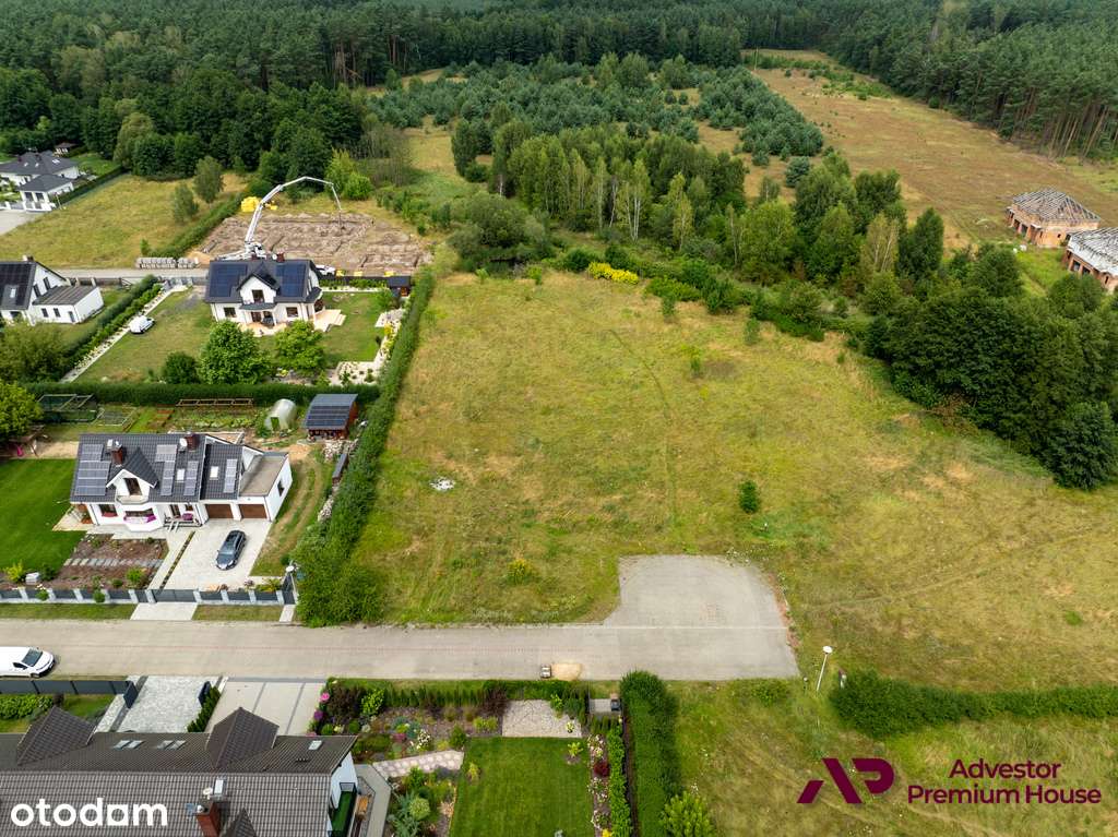 Działka kilka min.od Swarzędza w otoczeniu lasu - Pełny obrazek: 4/18