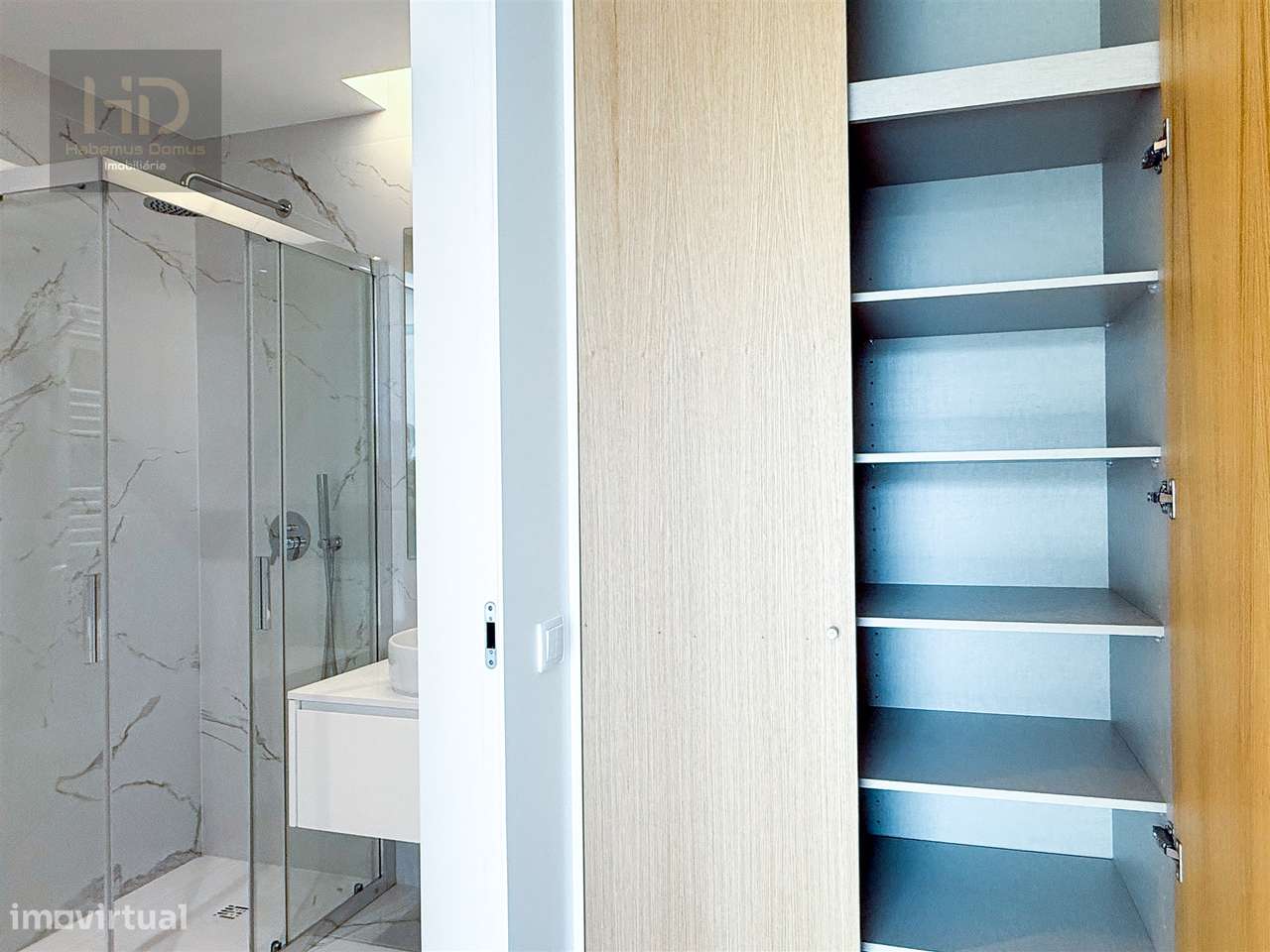 Apartamento T2 de luxo com vista mar e rio em Canidelo-28