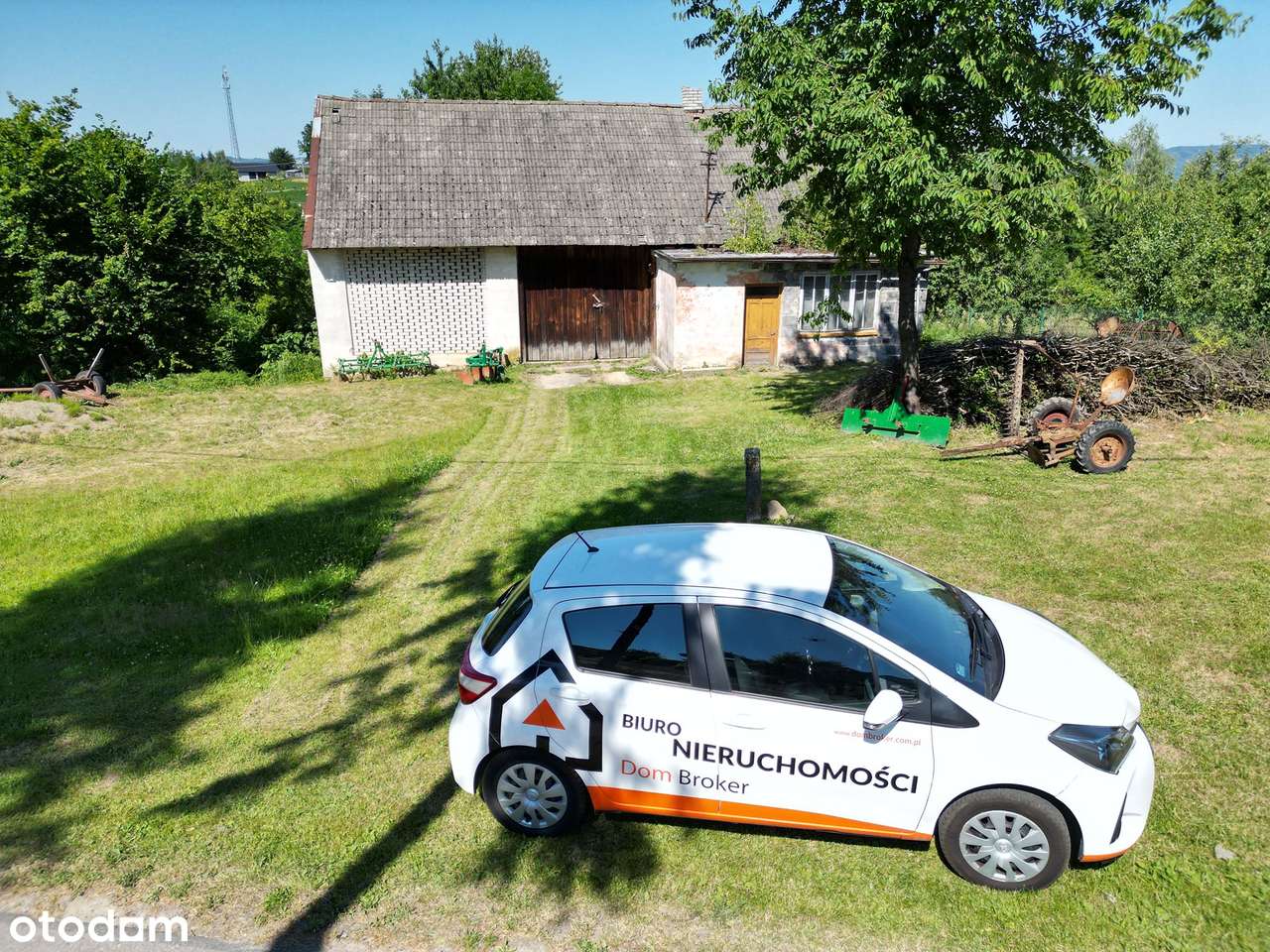 Działka budowlana 1700m2 z domem do rozbiórki - Skurowa - Pełny obrazek: 5/5