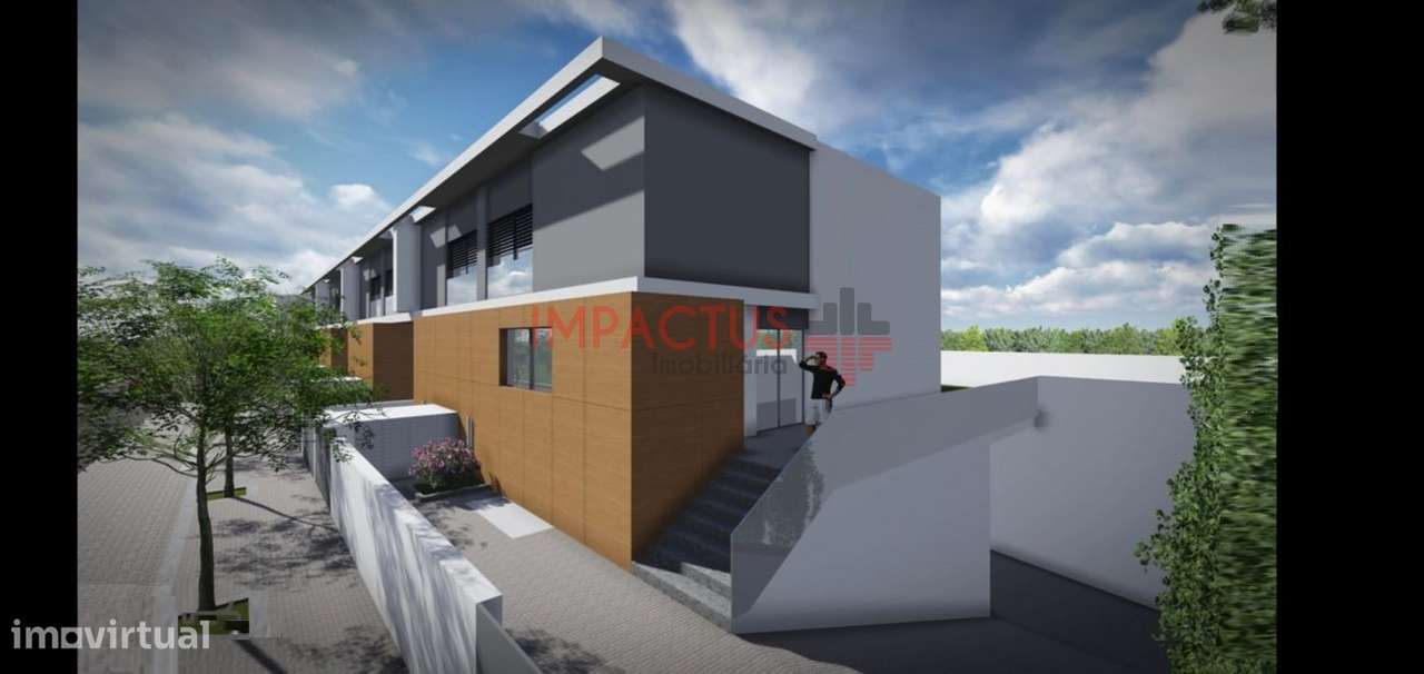 Lote Moradias T3 com dois lugares de garagem - Grande imagem: 2/12