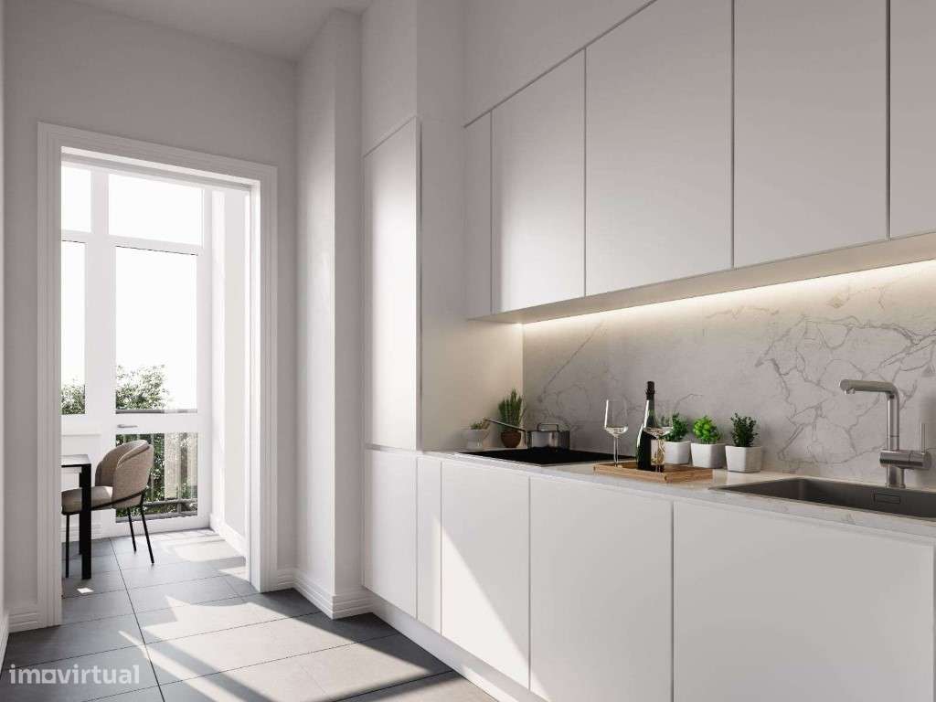 Apartamento T2 duplex com terraço em Arroios, Lisboa - Grande imagem: 5/20