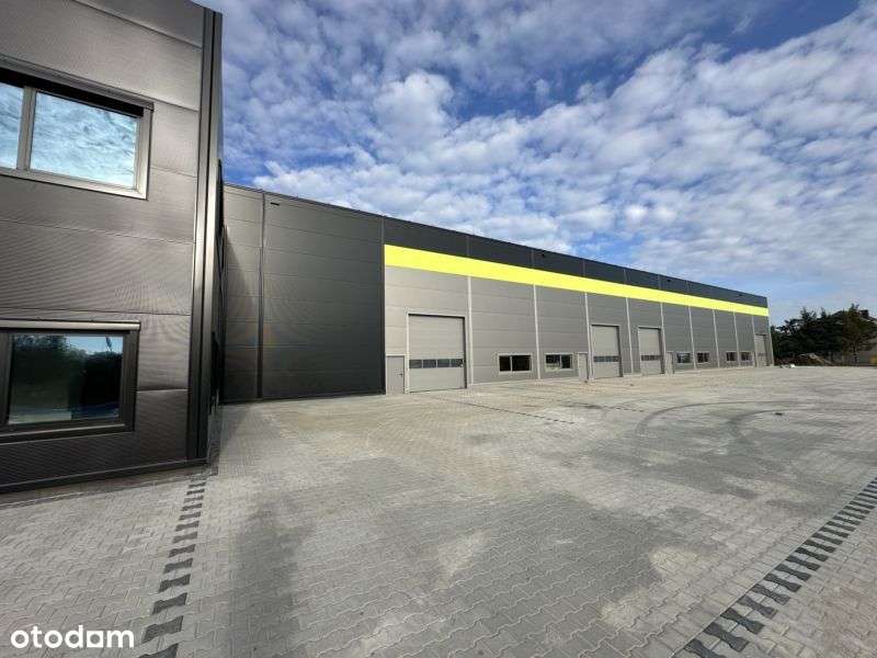 Nowoczesna hala magazynowo-produkcyjna z częścią b-10